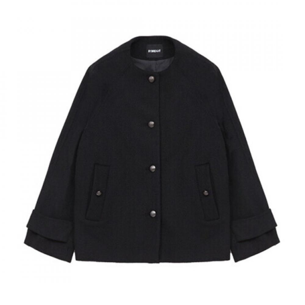 Elua Wool Blended Handmade Short Coat 4 Options