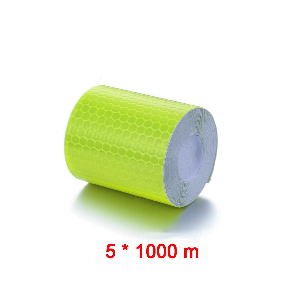 5cm 1/3/5/10M/20M 1PC Warning Light Reflector Protective Sticker Reflective Film Car Reflective Safety Strip Stickers