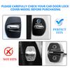 For Volvo Car Door Lock Cover Stainless Steel Anti Corrosion Protection V60 V90 S60 S80 S90 C30 XC40 XC60 XC70 XC90 V40 JL9