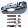 Chrome Smartkey Door Handle Lid Cover Trim For 2011- Jeep Grand Cherokee