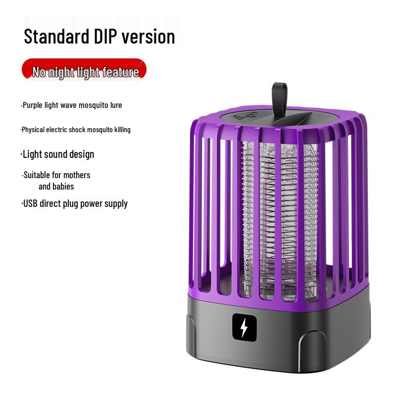 

USB Rechargeable Mosquito Killer Lamp - Portable Indoor/Outdoor Repellent