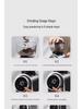 Adjustable Scale Electric Coffee Grinder with Steel Core for Italian Style and Hand Drip Brewing