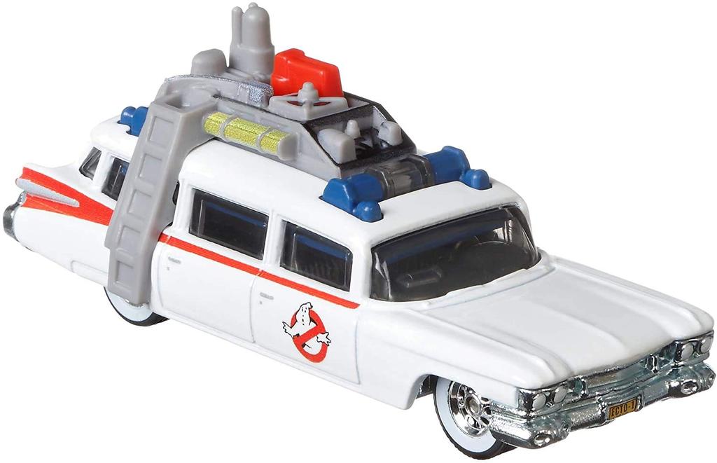 Ghostbusters 2020 Mattel Hot Wheels Scale Premium Series Diecast Car Pack GHOST BUSTERS MATTEL HOT WHEELS PREMIUM Movie ECTO1 Cadillac 1/64 (1 Pack)