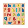 Kinder Kinder, Holz Zahlen Buchstaben Geometrische Formen Puzzle, Handheld Brettspiel Für Englisches Frühes Lernen Lernspiel Spielzeug Puzzlespielzeug T7j2