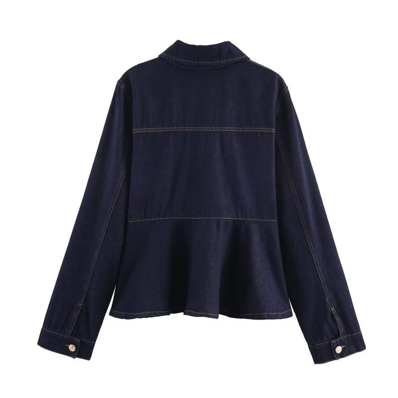 Europe 2025 New Fashion Women's Denim Jacket Coat 6147183