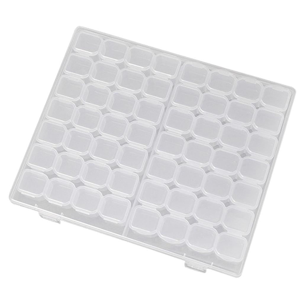 Plastic Jewelry Tray Earring Storage Case Easy To Carry Jewelry Organizers Storage Solution for Small Earrings and Rings