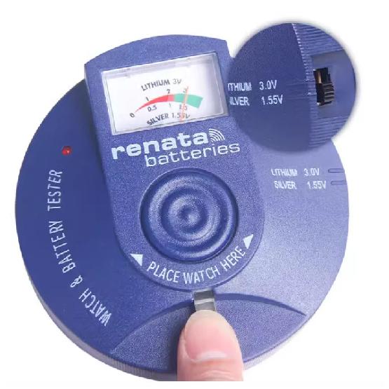Watch repair tool Quartz watch movement tester Battery level detection Test movement time