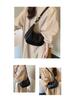 2025 Women's Versatile Woven Shoulder Bag - Fashionable Dumpling Style for Commuters