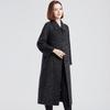 Women's Winter Double-faced Wool Blend Long Coat