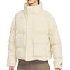 Jordan Puffer Jackets Women's Light Yellow Stand Collar Moderate Other DR0547-234