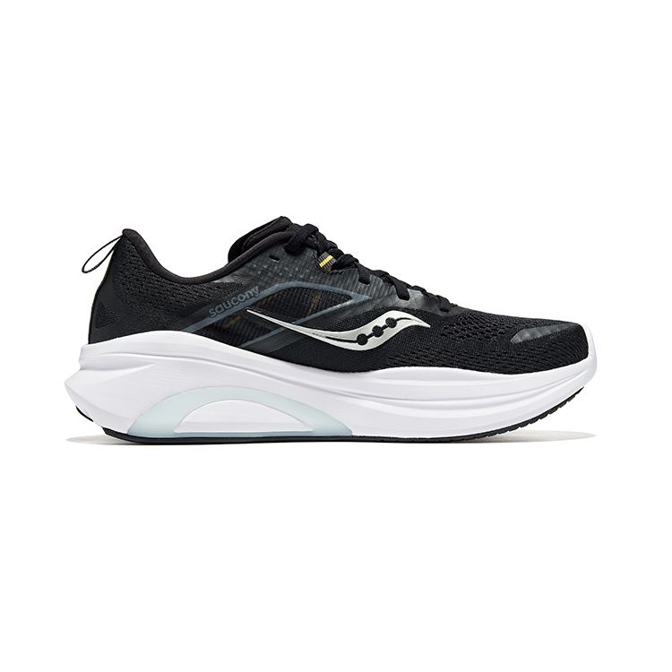 Saucony Omni 22 Men's Black White Low Top Stability Running Sneakers S20926-100