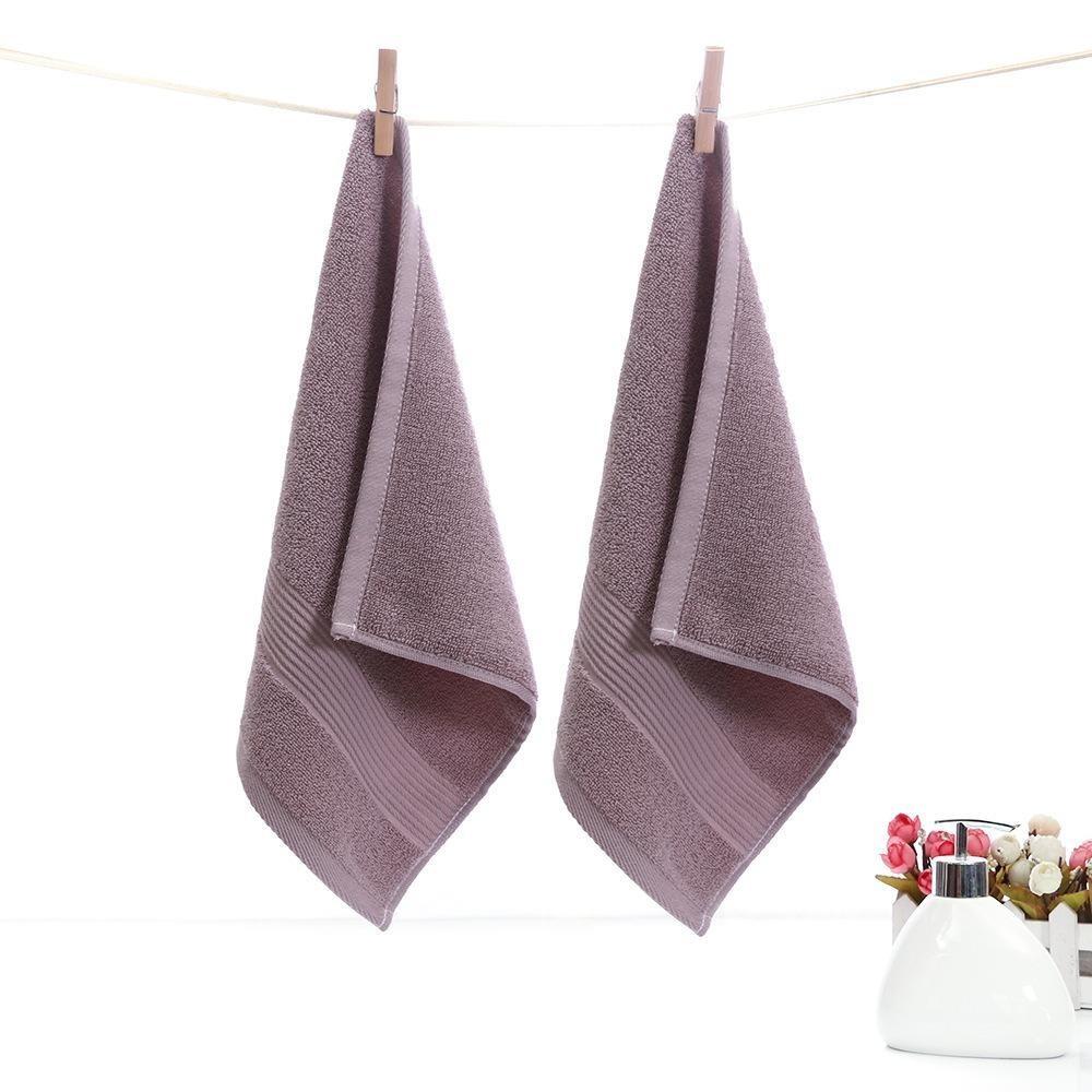 Cotton Washcloths Set - 100% Ring Spun Cotton, Premium Quality Flannel Face Cloths, Highly Absorbent and Soft Feel Fingertip Towels