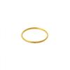 Solid Plain Ring, Extremely Fine 18K Gold 316 Material, Simple And Versatile Titanium Steel, Non-Fading Couple Ring