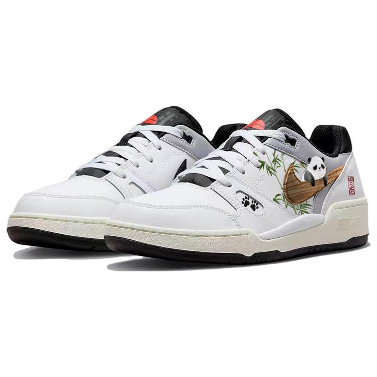 Nike Full Force Slip Resistant, Abrasion Resistant, Lightweight Low top Skateboard Shoes Men's White Gray FB1362-101(Team56-)