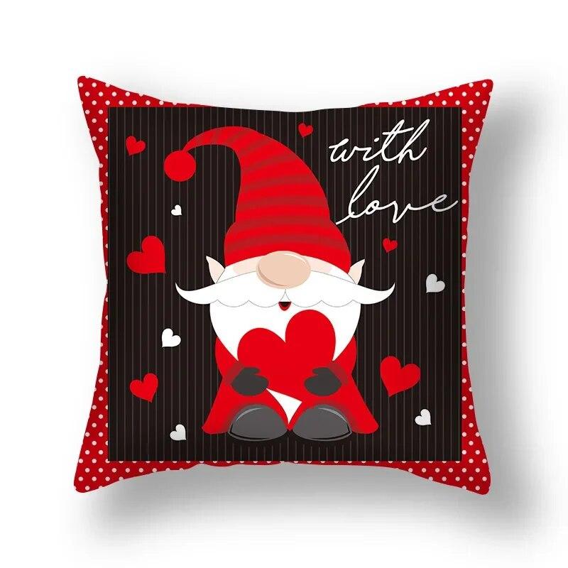 Love Sweet Cartoon Pillowcase Wedding Party Birthday Festival Decoration Sofa Office Seat Car Cushion Cover Home