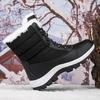 Women Boots Waterproof Heels Boots For Winter Platform Ankle Boots Keep Warm Snow Shoes Plush Outdoor Short Boots
