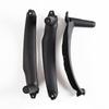 Only for LHD Car 4Pcs/Set Black Car Interior Door Pull Handle for BMW X5 E70 X6 E71/E72