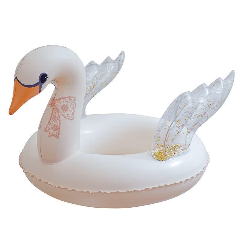 Kids  Inflatable Unicorn & Swan Swim Ring Set (Ages 5-9)