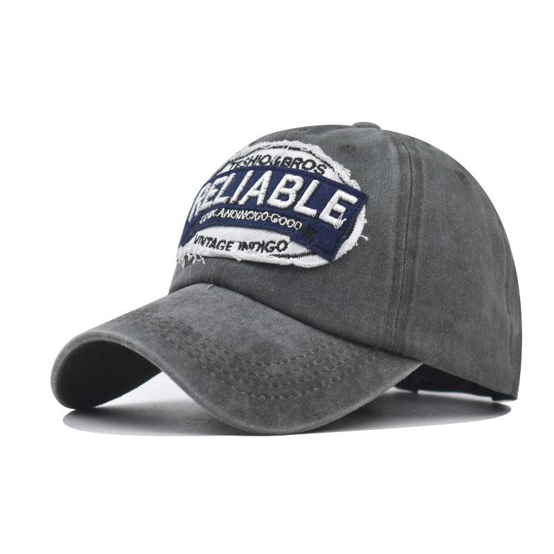 New RELIABLE Embroidered Baseball Cap Summer Mesh Cap Men's and Women's Outdoor Leisure Cap