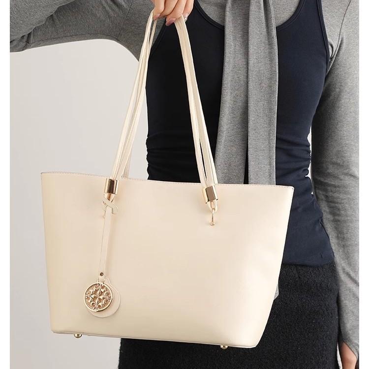 

Простая сумка-тоут для женщин, вместительная сумка для работы, универсальная и повседневная сумка на одно плечо/подмышку