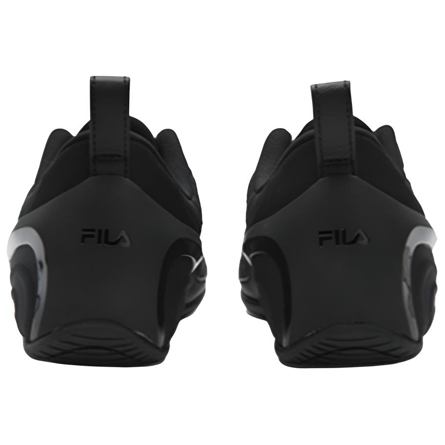 Fila Textile, Synthetic Leather Abrasion Resistant Low Top Casual Shoes Men's Black F12W622138F-BK