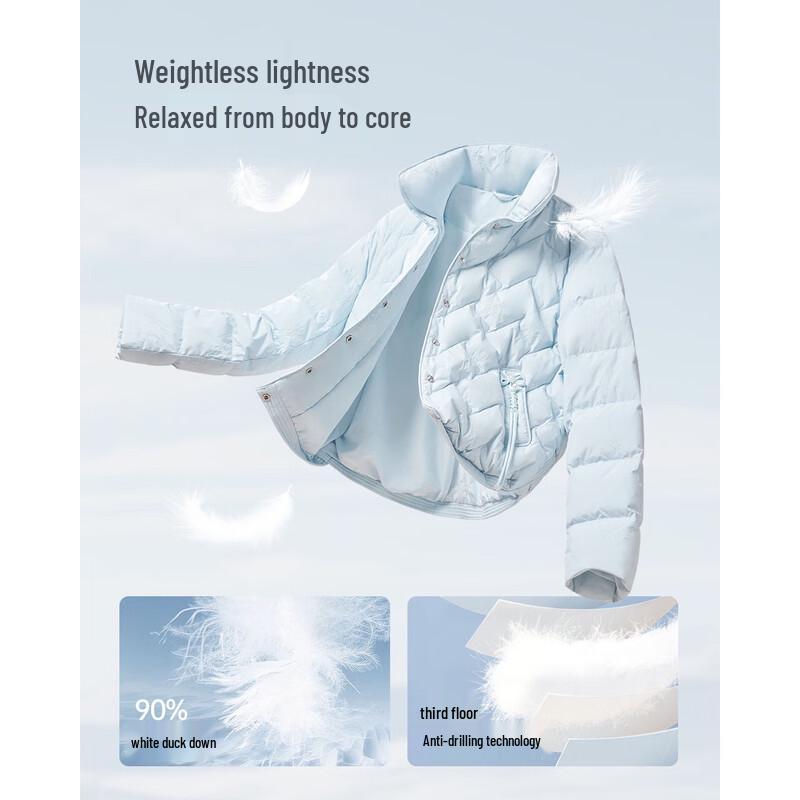 IEF Women's Lightweight Duck Down Puffer Jacket