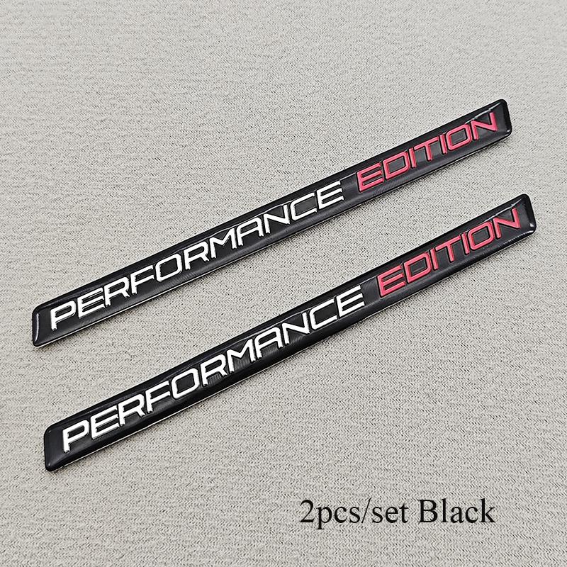2pcs 3D Aluminum Auto Motorcycle Sticker Logo Performance Edition Decal For BMW Suzuki Kawasaki Yamaha Aprilia Ducati Accessorie Uq2