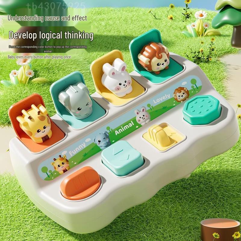 Fumade Peek-a-Boo Pop-Up Activity Box Toy