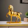 Simulated Horse Figurine Realistic Miniature Pony Resin Statue Animal Sculpture Decoration Ornament Housewarming Gift