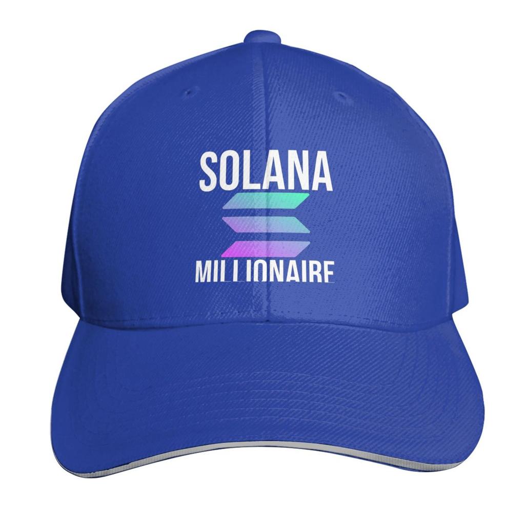 Solana Crypto Solana Cryptocurrency SOL Cap Fashion Casual Baseball Caps Adjustable Hat Hip Hop Summer Unisex Baseball Hats