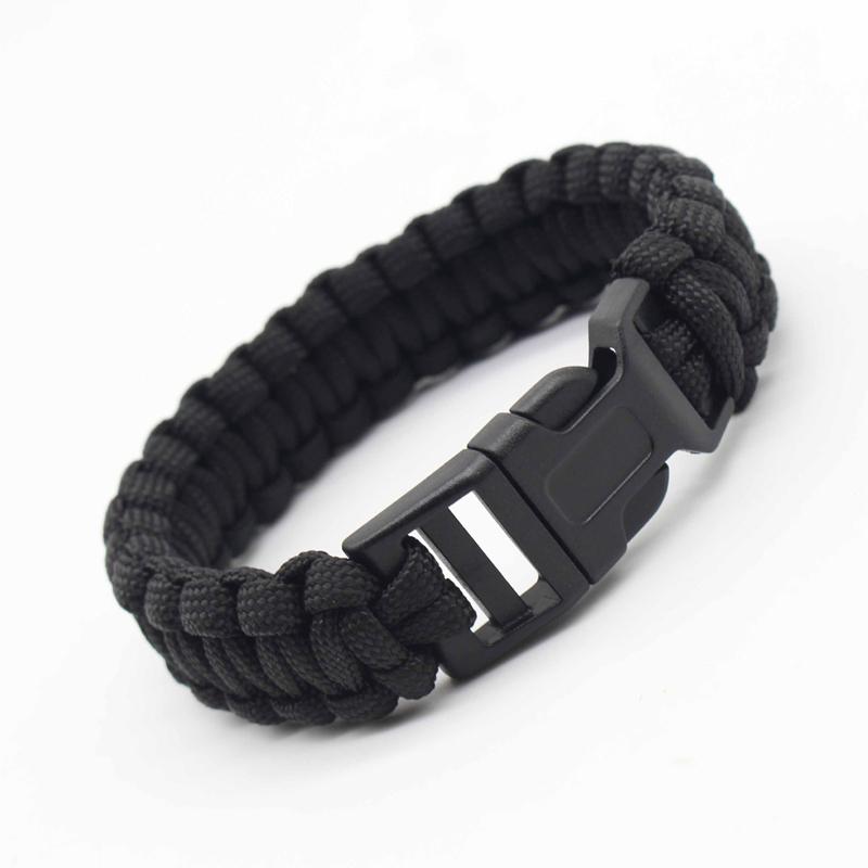 Sieben Kern Paracord Flucht Outdoor Notfall Geflochtenes Seil EDC Camping Überleben Rettungs Armband Werkzeuge Regenschirm Seil Armband