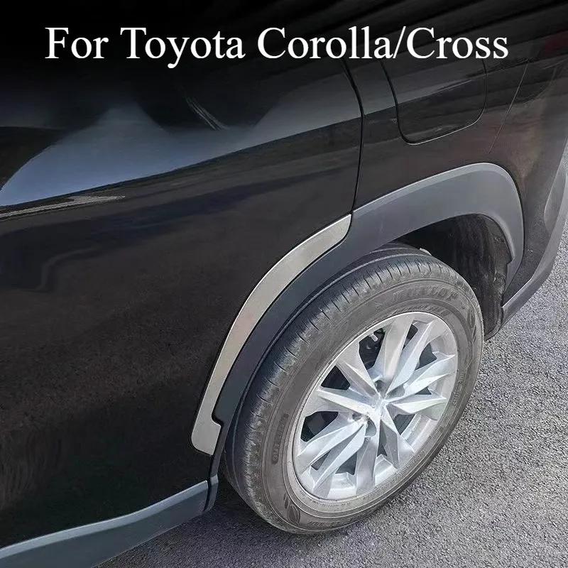 Για Toyota Corolla/Cross Διακοσμητικό Φρυδι Τροποποιημένο Ειδικό Ανοξείδωτο Ατσάλι Αντοχή σε Πρόσκρουση Πόρτας Σώματος Αξεσουάρ Αυτοκινήτων