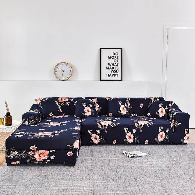 Чехлы для диванов-шезлонг для гостиной, нужно купить 2 шт., чехол, эластичный чехол для дивана, эластичный L-образный чехол для углового дивана 1-seat 90-140cm 1PC