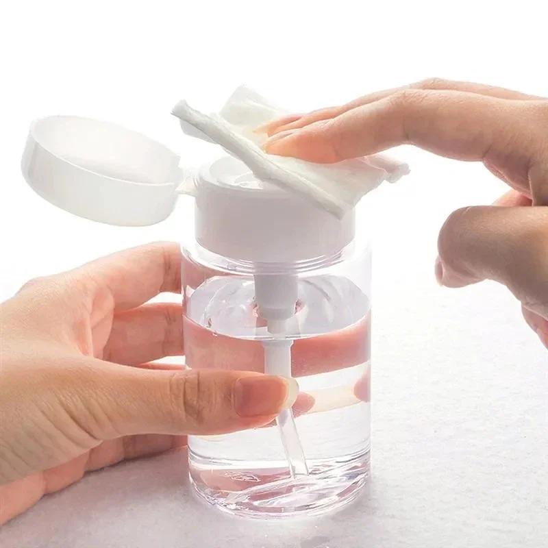 Refillable Bottles Bottling Empty Pump Dispenser Bottle for Nail Polish and Makeup Remover Bottle Packaging Cosmetic Packaging