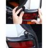 Per LADA NIVA Copertura Nera Metallica per Fanale Posteriore Cornice Decorativa Protezione Lampada Posteriore Adesivo Protettivo Accessori Styling Auto 2pz