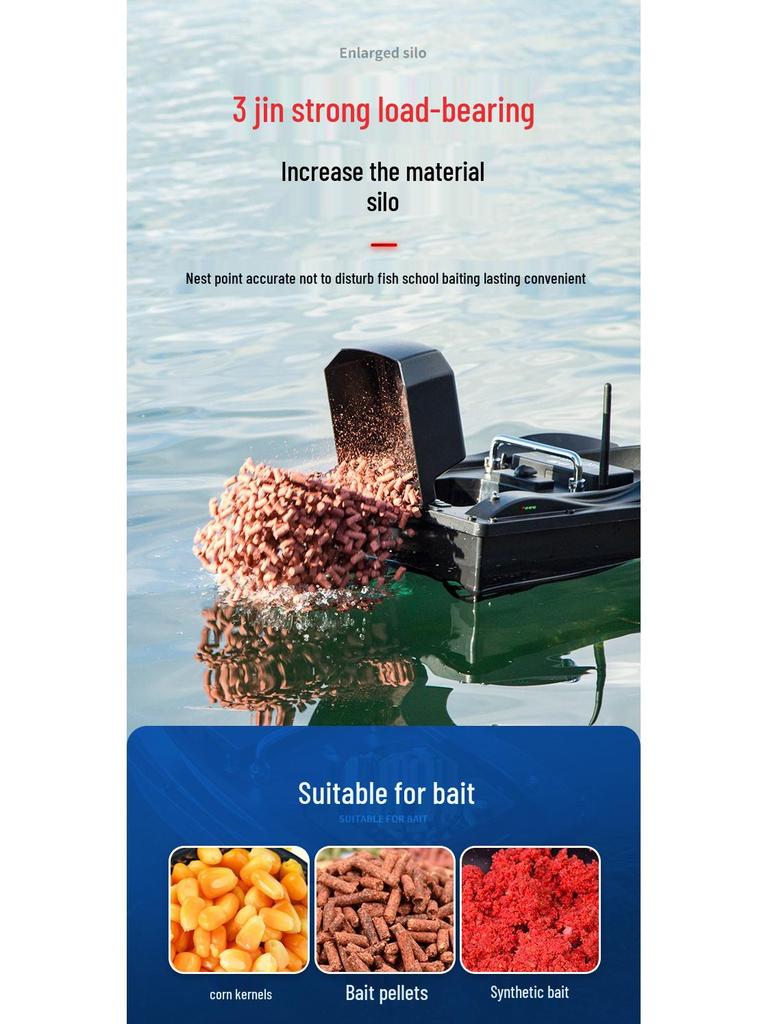 High-Power 500m Intelligent Remote Control Fishing Bait Boat