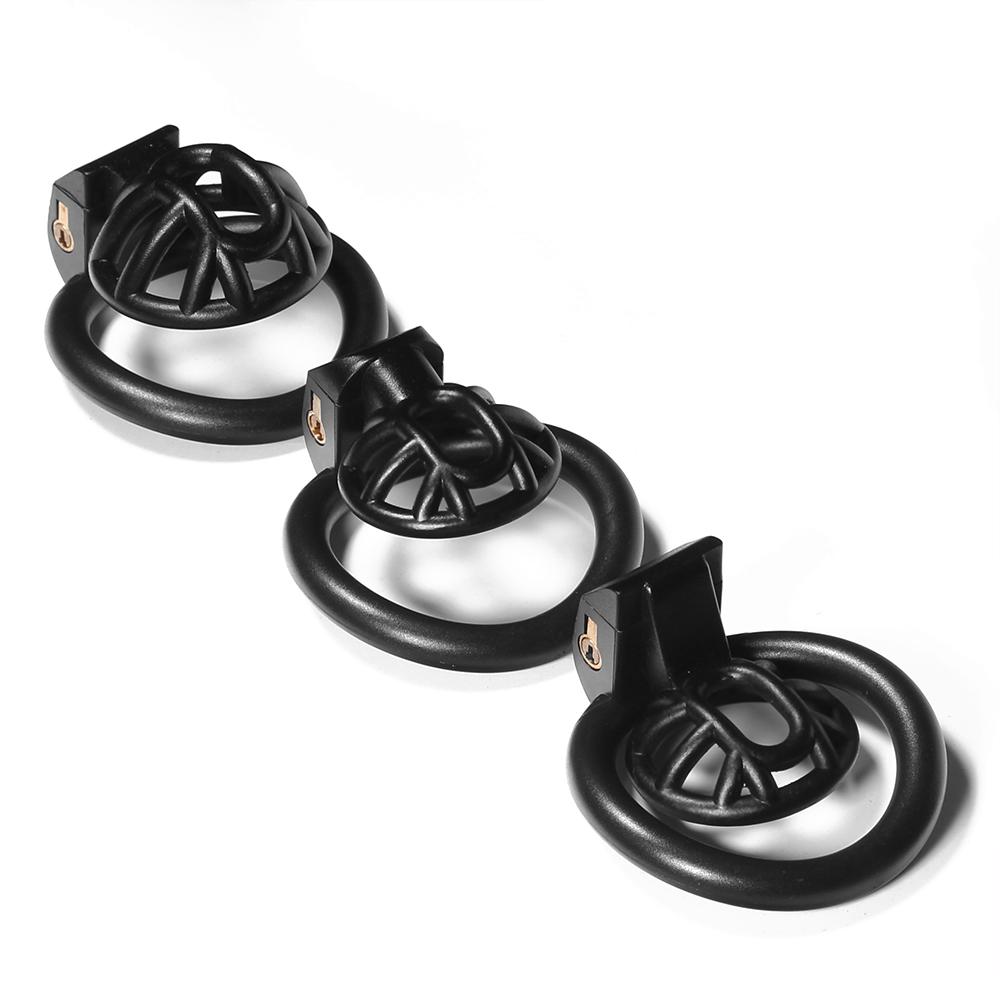 2022 New Innie Male Chastity Device with 4 Penis Ring ,Cherry Keeper MicroCage BDSM Holy Trainer  Sex Toys For