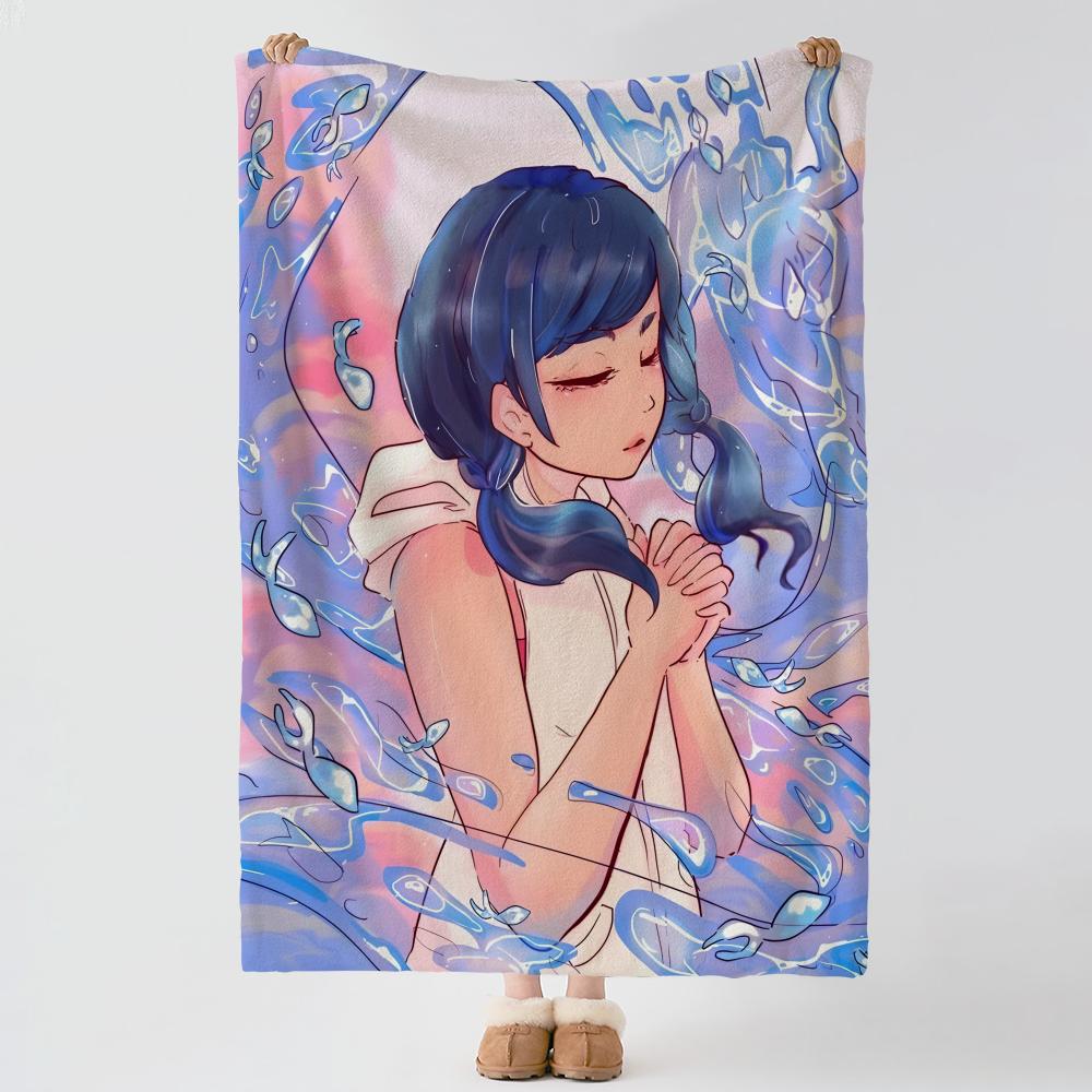 Anime W-Weathering with You-u Throw Thick Comfort Flannel Quilt, Multi-scene Use Indoor Outdoor Daily Nap