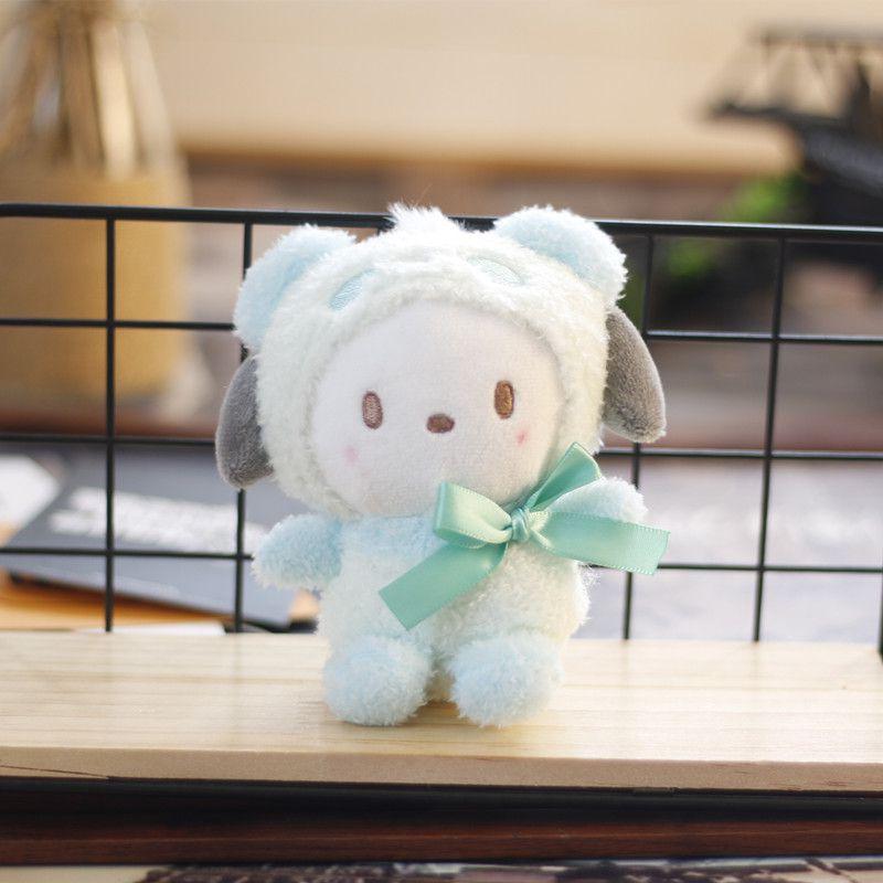 Sanrio Plush Toy Key Chain Soft And Cute Kuromi Design For Anime Fans