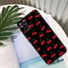 Food Fruit Red Cherry Funda For Xiaomi Redmi Note 13 10 11 12 14 15 Pro Plus Case For Redmi 15C 12C 13C 14C 10C 15