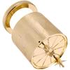 84 Gold Rotating Scented Tray Candles Holders Decorative Dining Table Candlesticks Metal Carousel Stand Tea Light