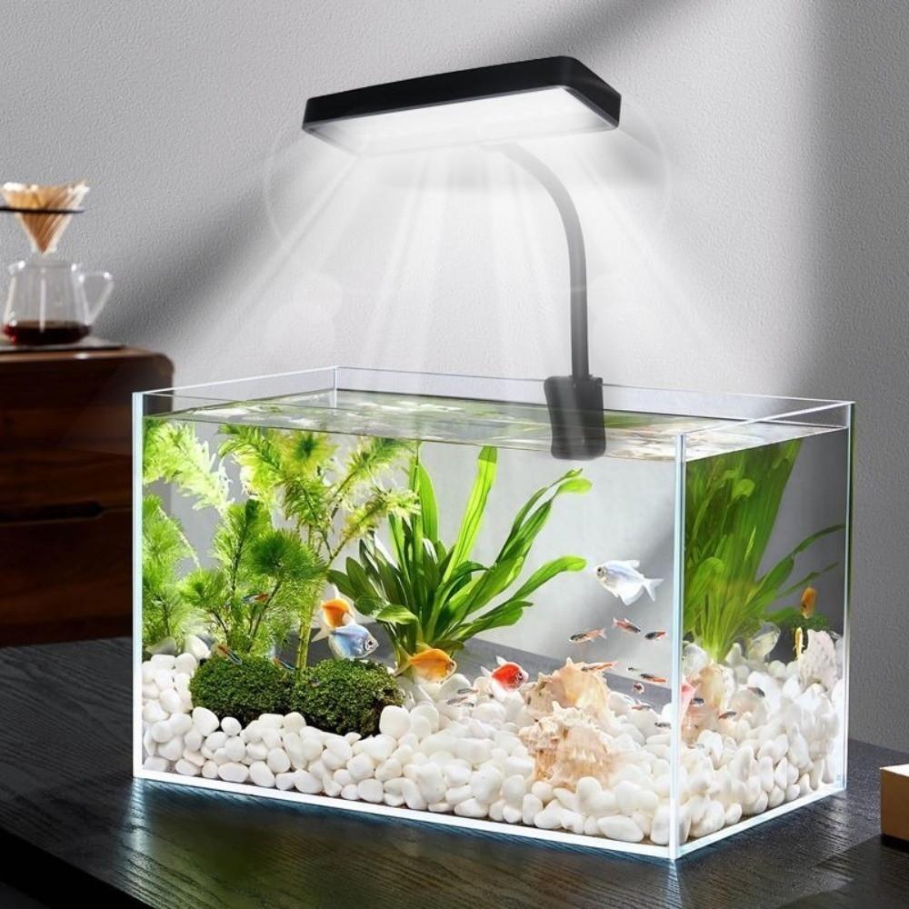 360° Rotatable Full Spectrum Grow Lamp Super Slim Aquatic Plant Lamp  Home Aquascaping