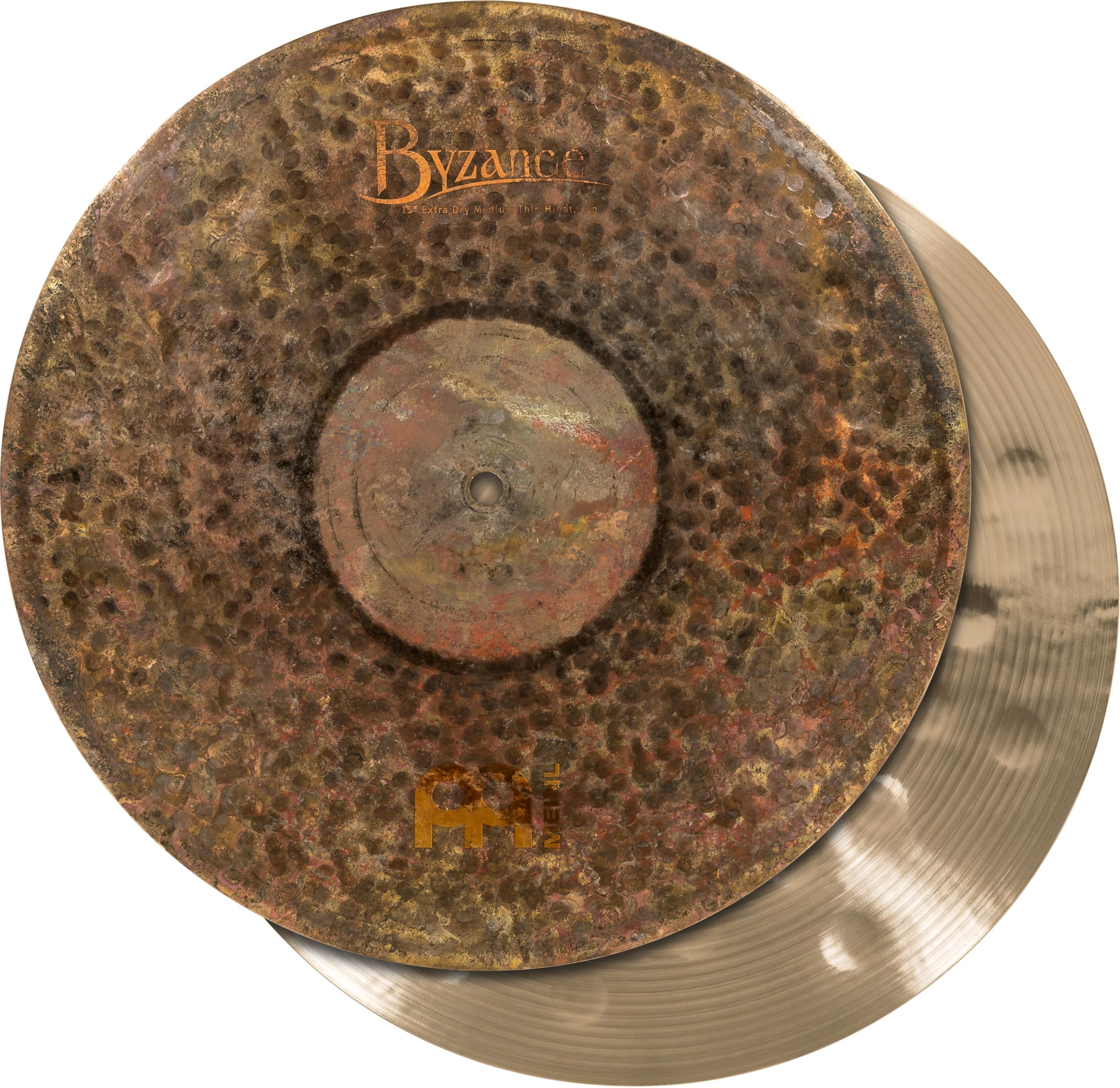 

MEINL Byzance Extra Dry Series Cymbal Medium Thin Hihat B15EDMTH Hi-hat 15 []