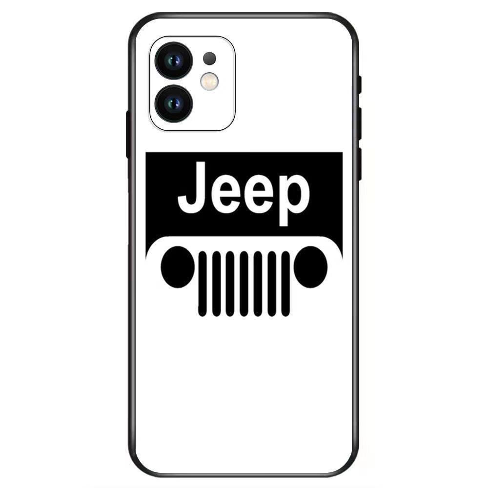 Ysmd8 Soft TPU Phone Case For jEEP For iPhone 16 15 14 13 12 Pro Official Apple Cover for iPhone 16 Plus 12 13 14 15 16 17 Pro Max