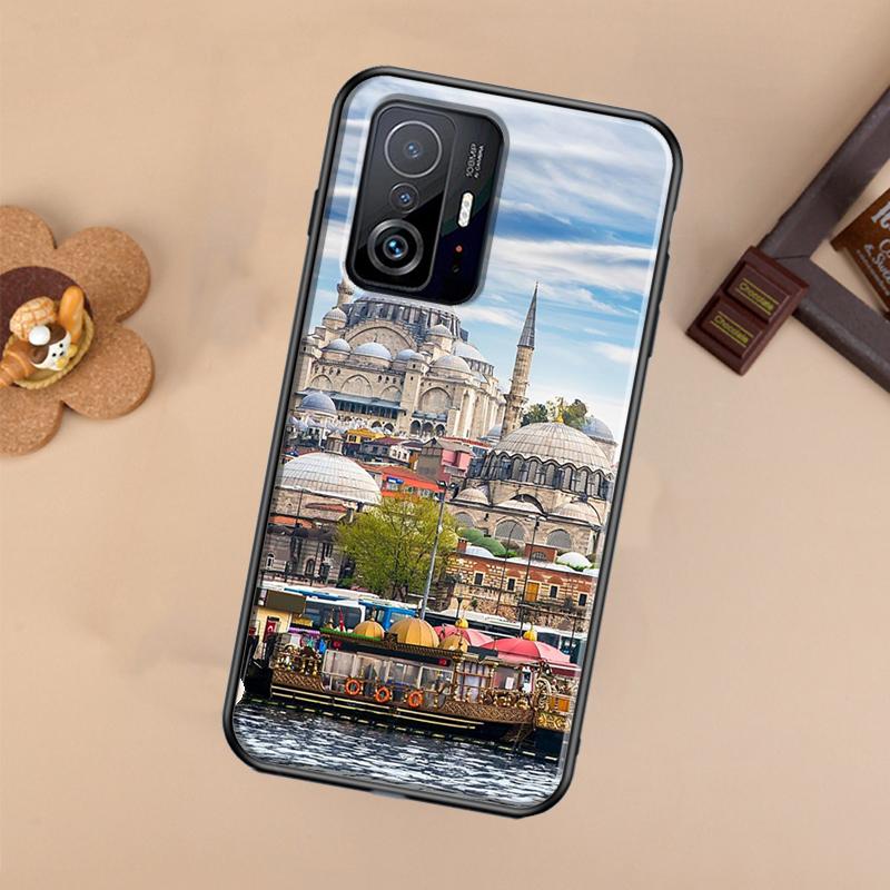 Turkey Istanbul Scenery Building Case For Xiaomi POCO X7 Pro X3 X5 X6 F3 F5 F6 M6 Pro 11T 12T 13T 14T Pro 13 14 Ultra Cover