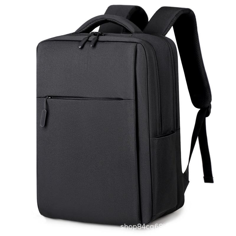 Unisex Double-Layer Backpack: Spacious Business Laptop Bag for Travel, Outdoor Adventures, and School