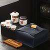 High-end Tea Set, Rough Pottery Pot Travel Outdoor Kung Fu Tea Set