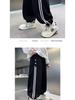 Boys' Autumn/Winter Casual Wide-Leg Sweatpants with Velvet - 2025 New Style