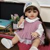 55 cm Lalka Reborn Baby Girl Zabawka wykonana z KEIUMI Pełny Silikonowy Winyl Realistyczny Model Księżniczki Towarzysz Dziecięcy Prezent na Wielkanoc Boże Narodzenie