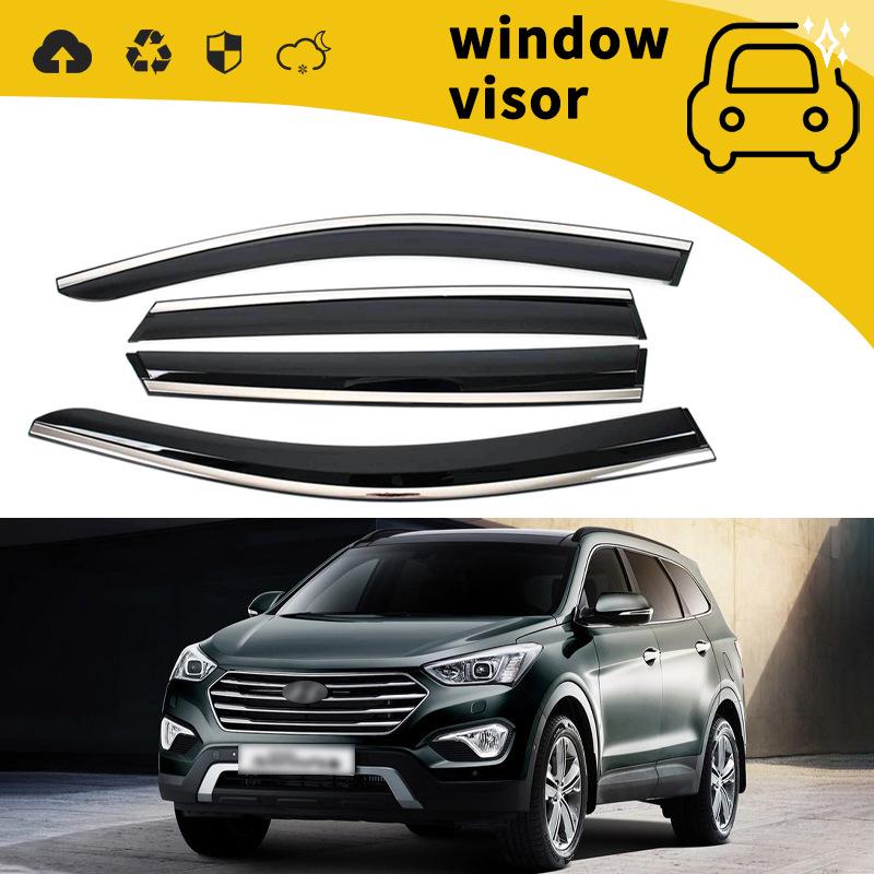 

Совместимые дождевики для 13 моделей Hyundai Grand SantaFe – Дефлекторы окон дверей автомобиля